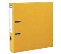 Classeur Exacompta à levier 32x29cm PVC Dos 50mm Jaune Jaune G