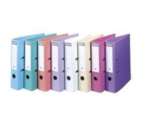 Classeur Exacompta à levier 32x29cm PVC Dos 70mm Saumon G