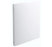 Exacompta Classeur souple 51185E OPAK 4 anneaux Ø15 mm Dos 20 mm A4 Blanc
