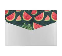 Classeur extensible One in A Melon avec 6 compartiments de poche, organiseur de documents en papier portable pour factures, reçus, certificats
