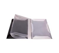 Classeur extensible pour partitions de musique, 8 pages, support anti-reflet pour piano, violon, flûte, saxophone