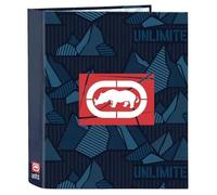 Classeur F. 4 Anneaux De 35 Mm Avec Filet Large Ecko Unltd. "Peaks