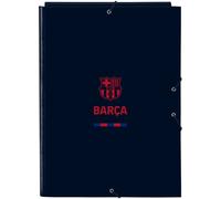Classeur F.C. Barcelona bleu marine A4