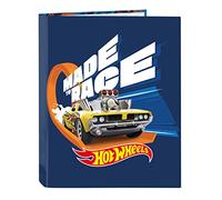Classeur folio 4 ani.myxtas Hot WHEELS "SPEED CLUB"