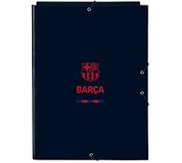 Classeur Folio - Safta - F.C. Barcelona - 3 Rabats - Confortable - Polyvalent