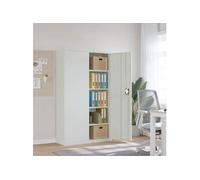 vidaXL Classeur 339769 Gris clair 105x40x180 cm Acier