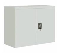 vidaXL Classeur en acier gris clair 90×40×70 cm