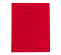 Classeur Herlitz, A4, agrafage commercial et compétent, Colospan, 25 pièces rot