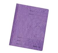 Classeur Herlitz, A4, agrafage commercial et compétent, Colospan, 25 pièces violett