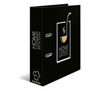 Classeur - HERMA - Home Cooking - Noir - DIN A4 - Avec anneaux