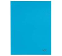 Classeur - LEITZ - 39060035 - A4 - 3 rabats - Carton recyclé - Bleu