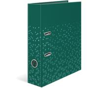 Classeur ¿¿ Levier A4 Vert Fonc¿¿, Tranche De 70 Mm, Classeur Robuste Avec Motif, Finition Brillante Et Impression Int¿¿Rieure, Classeur ¿¿ Anneaux Pour Enfants, Classeur D'archivage Et Organiseur