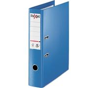 Classeur ¿¿ Levier Dos De 75 Mm Capacit¿¿ 500 Feuilles Couverture En Plastique Bleu Clair