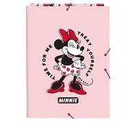 Classeur Minnie Mouse Me time Rose A4