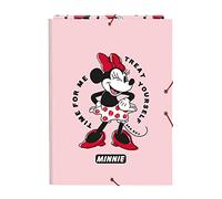 Classeur Minnie Mouse Me Time Rose A4