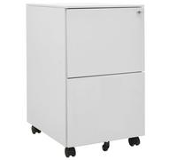 Classeur Mobile Anthracite 39x45x67 cm Acier Classement Armoire Dossier vidaXL