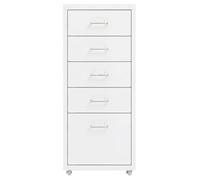 Classeur mobile - mango - Armoire de bureau - Blanc - 28x41x69 cm - Métal M728