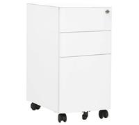 Classeur Mobile Noir 30x45x59 cm Acier Classement Armoire à Dossiers vidaXL