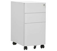 Classeur Mobile Noir 30x45x59 cm Acier Classement Armoire à Dossiers vidaXL