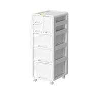 Classeur mobile sur roulettes sous le bureau en plastique avec tiroir de rangement nizer assemblé au 5ème étage Fournitures de bureau Solution peu encombrante pour la maison et le bureau