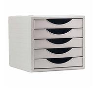 Classeur modulaire - Archivo 2000 - Archivotec Serie 4000 - 5 tiroirs - Gris