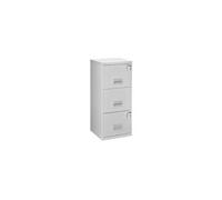 Classeur monobloc 3 tiroirs - gris - gris -