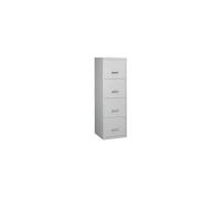 Classeur monobloc 4 tiroirs - gris - gris -