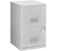 Classeur monobloc à 2 tiroirs - gris - gris - pierre henry Gris G