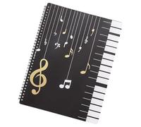 Classeur multicouche pour partitions de musique - Sac de rangement étanche - Pour concert, chorale, partition, piano