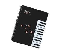 Classeur Musique Multifauntal Plastique Texture Chœur Classeur Plastique Feuilles de Musique pour Classeur de Rangement Professionnel des Étudiants