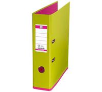 Classeur Oxford myColour largeur dos : 80 mm vert clair/rose
