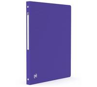 Classeur - Oxford - Souple - 4 anneaux - Violet - 24,5 x 31 cm