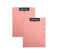Classeur plastique vertical et horizontal A4, grand format, pliable, facile à transporter et multifonctionnel(Pale red,2 pcs)