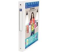 Classeur polypropylène incolore transparent personnalisable A4 - incolore G