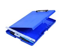 Classeur portable avec presse-papiers et boîte à stylos, dossier organisateur de documents pour bureau, hôpital, usine, entrepôt, dossier étanche