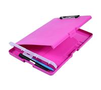 Classeur portable avec presse-papiers et étui à stylos, format lettre, boîte de rangement de documents pour hôpital, médecin, infirmière, presse-papiers avec dossiers de couleur, organisateur de en