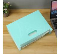 Classeur Portable En Plastique A4, Portefeuille D'extension Pour Reçus, Organiseur De Tri De Fichiers, Sac De Rangement De Bureau, Dossiers De Produits De Classement