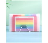 Classeur Portable En Plastique A6, Portefeuille D'extension Pour Tickets De Caisse, Organisateur De Tri De Fichiers, Sac De Rangement De Bureau, Dossiers De Produits De Classement