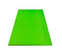 Classeur porte-documents A4 avec élastique rond, dos 1 cm, lot de 6 chemises en carton rigide 750 g avec rabats et rivets chemises avec élastique A4 pour bureau dossier porte-documents