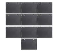 Classeur pour bande, support pour partitions de trompette, double | Classeur de partitions pour instruments à bande de marche double face, 18 x 10,8 x 13,6 cm, lyre de trompette, pour scène de