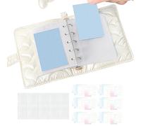 Classeur pour carnet de notes - Breloque cœur à cinq anneaux, organiseur d'autocollants M5, planificateur à spirales | Solution d'écriture fonctionnelle durable de qualité supérieure pour l'école, le