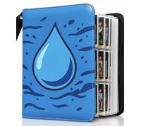 Classeur pour Cartes à Collectionner 400 Cartes - Album 50 Pages avec Pochettes Transparentes + 50 Sleeves Incluses, Rangement & Protection Premium TCG (Pokémon, Magic, Lorcana, Dragon Ball)