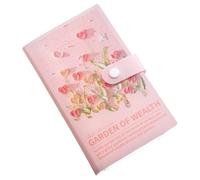 Classeur pour économiser de l'argent avec 100 enveloppes de peinture 3D - Organiseur portable pour gestion financière, factures et dépenses pour adultes et