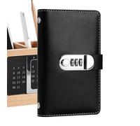 Classeur pour économiser de l'argent - Couverture en cuir, 100 enveloppes, livre de défi pour les factures, les dépenses, le budget, les, les adultes, la maison, le bureau, l'école, les