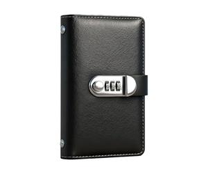 Classeur Pour Économiser De L'argent - Outil Budgétaire Réutilisable Avec 100 Emplacements Pour Cartes, Gestion Financière, Système D'enveloppe De Trésorerie Étanche, Livre De Budgétisation À Verrou