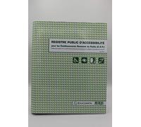 CLASSEUR POUR ETABLISSEMENT RECEVANT DU PUBLIC "ERP" EXACOMPTA REF 6624E