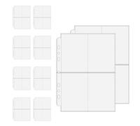 Classeur pour la collection de cartes, format A5, A6, étanche, 10 feuilles, support pour cartes de sport et album photo, enveloppes, cartes photo, cartes d'entrée, collectionneurs de bureau à domicile