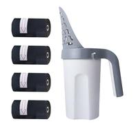 Classeur pour litière - Pelle pour selles de Chat sans avec Support pour Sac à ordures | Outil de Nettoyage Robuste pour élimination des déchets d'animaux, Levage