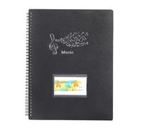 Classeur pour partitions de piano - Porte-page portable pour chorale | Format A4 pour artistes jeunes ou adultes, orchestres