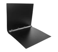 Classeur pour partitions, Dossier de musique A4, pochette à documents quatre trous, sac rangement, classeur partition bureau en métal multicolore(Black32.3X25.5Cm)